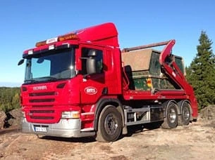 WMT lastbil – Wiréns Miljö & Transport