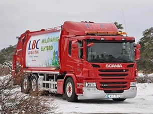 Wiréns Miljö & Transport – Scania P410 komprimator